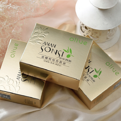 Customized sliver paper box with Metallic effect