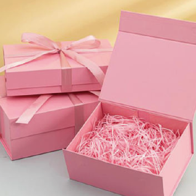 Customized Luxury Cosmetic Boxes with Ribbons Custom Makeup Boxes for Jewelry Box 