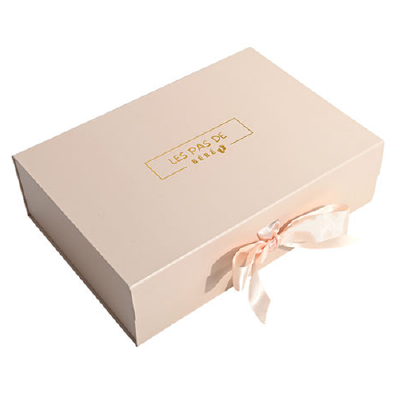 Customized Luxury Cosmetic Boxes with Ribbons Custom Makeup Boxes for Jewelry Box 