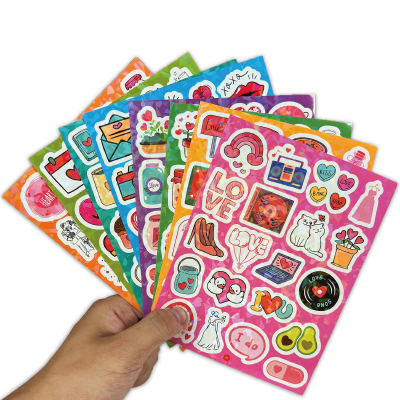 Custom Kiss cut sticker Sheet