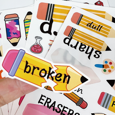 Custom Kiss cut sticker Sheet