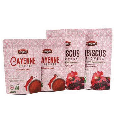 Eco Friendly Pouch Zipper Custom Printed Bag Packing