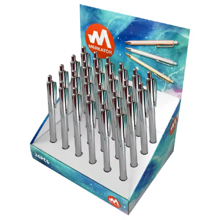 Custom Logo Display Stand Paper Corrugated Board Display Box for Pen