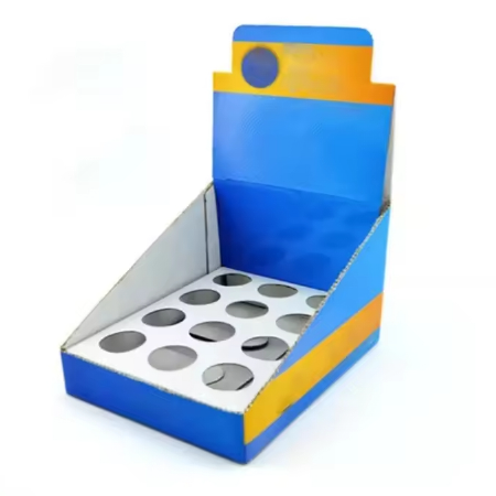 Custom Logo Display Stand Paper Corrugated Board Display Box for Pen