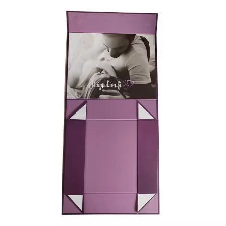 Custom Magnet Magnetic Luxury Packaging Folding Paper Gift Box For Business