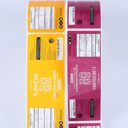 Adhesive Label Sticker Packaging Labels