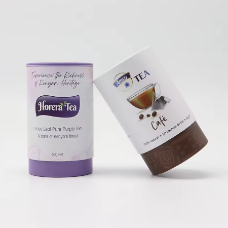 Round Cardboard Box For Tea