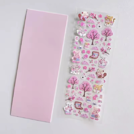 Custom Design Notebook Planner Sticker Sheet Set