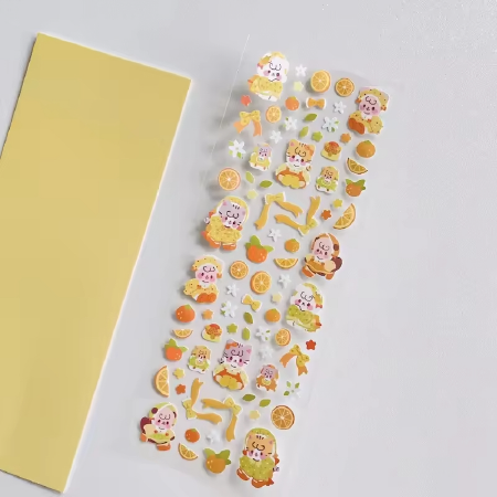 Custom Design Notebook Planner Sticker Sheet Set