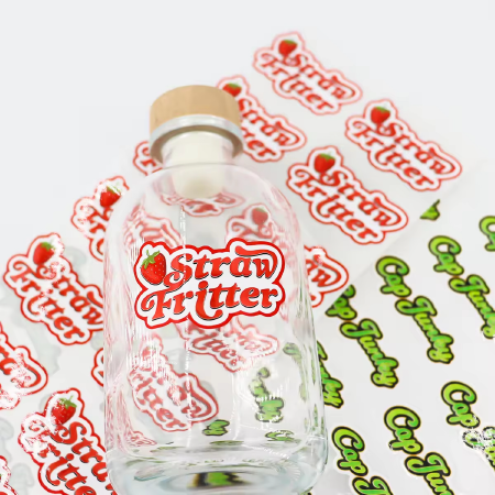  Custom Die Cut Shape Waterproof Stickers 