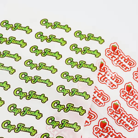  Custom Die Cut Shape Waterproof Stickers 