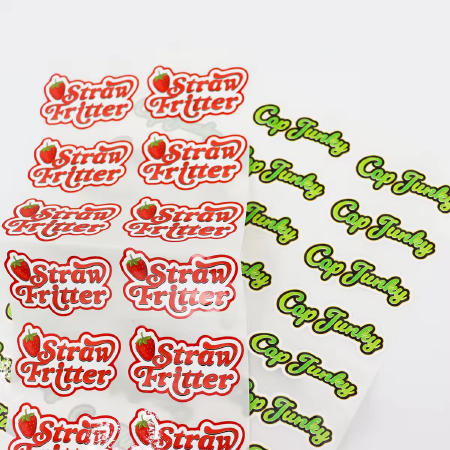  Custom Die Cut Shape Waterproof Stickers 